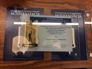 Wyr&oacute;żnienie w Plebiscycie Modernizacja Roku 2016