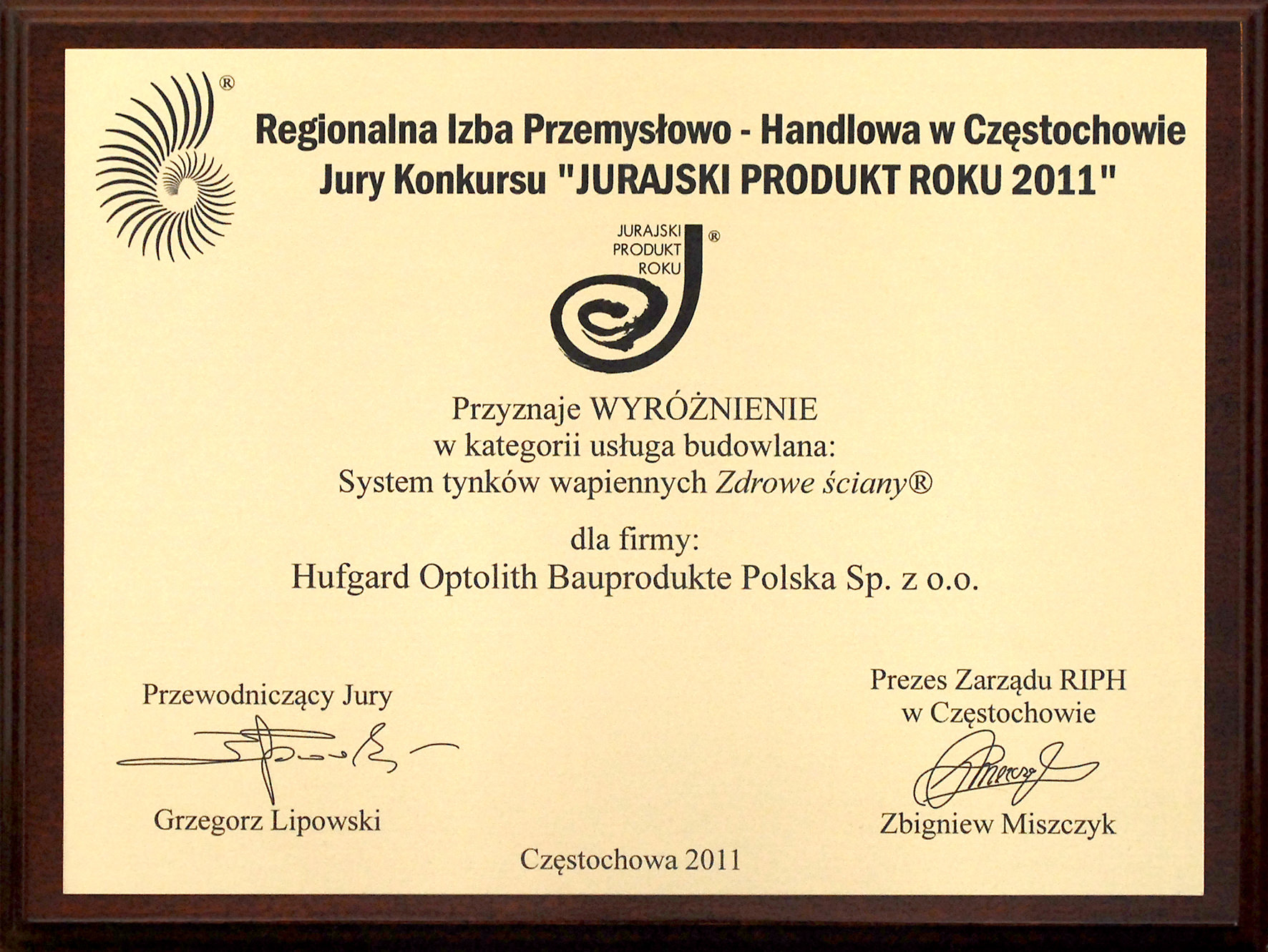 Kolejne wyr&oacute;żnienie dla systemu Zdrowe ściany