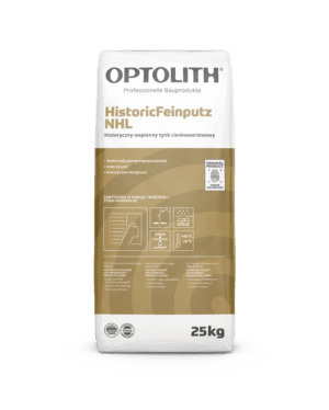 Historyczny wapienny tynk cienkowarstwowy - Historic Feinputz NHL