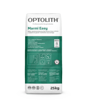Żelowy, biały, wysokoelastyczny klej do płytek z kamienia naturalnego C2TE S1 - Marmi Easy
