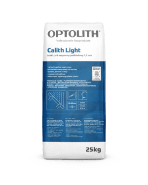 Maszynowy, lekki tynk wapienny - Calith Light