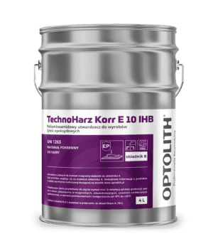 Grunt epoksydowy na podłoża stalowe z inhibitorami korozji- TechnoHarz Korr E 10 IHB składnik A i B
