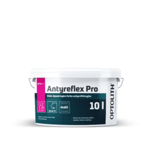 Antyreflex Pro - Biała dyspersyjna farba antyrefleksyjna